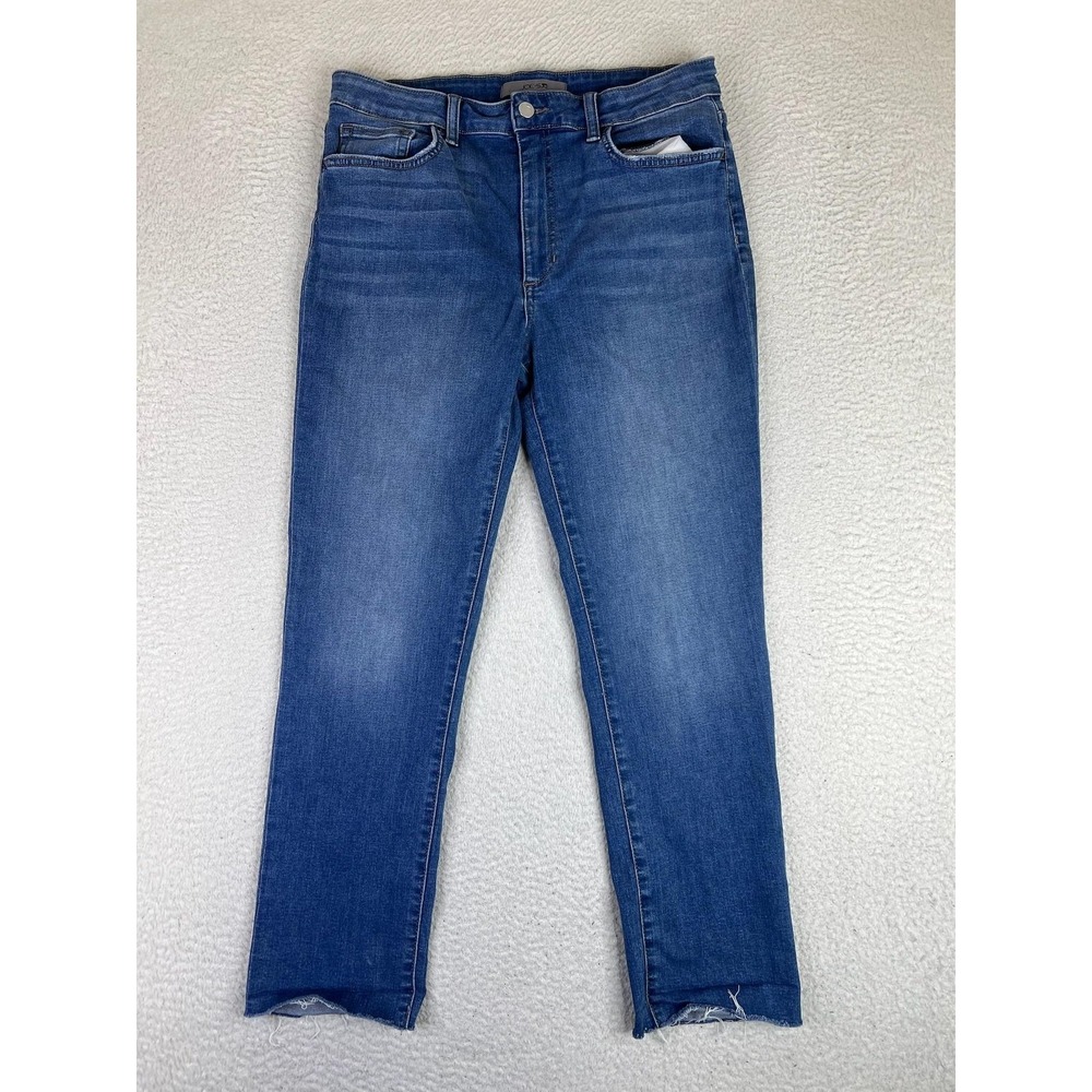Joes‎ Jeans Skinny Crop Jeans Womens 30 Blue Medium Wash Mid Rise Stretch Denim